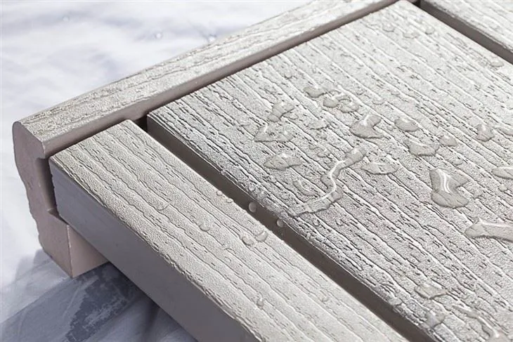 Водоустойчиви заключващи се PVC декинг дъски