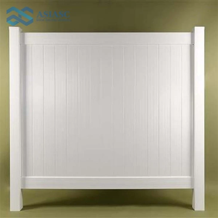 White Pvc Fences